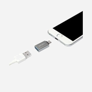 LogiLink AU0040 Adaptateur USB 3.1 C Mâle vers USB 3.0 A et Micro USB 2.0 Femelle, Boîtier Aluminium, Lot de 2 - Miniature 5