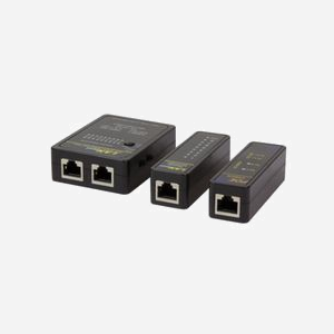 LogiLink WZ0015P Testeur de câble réseau RJ-11/RJ-12/RJ-45 Noir - Support des standards IEEE 802.3af et IEEE 802.3at - Miniature 2