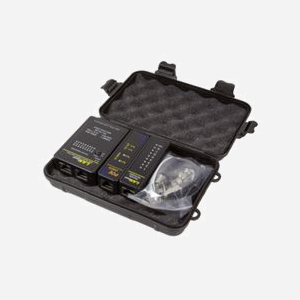 LogiLink WZ0015P Testeur de câble réseau RJ-11/RJ-12/RJ-45 Noir - Support des standards IEEE 802.3af et IEEE 802.3at - Miniature 3
