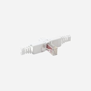 LogiLink MP0025 Connecteur RJ-45 Cat6 Mâle Blanc, Contacts Or, Fils AWG 22/26, Diamètre 6.5mm, Conforme TIA/EIA 568B.2-10 et RoHS. - Miniature 3