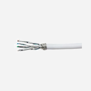 LogiLink CPV0041 Câble Réseau Cat7 S/FTP (S-STP) Blanc 100m, Diamètre 6mm, Conforme Standard Cat7, Blindage S/FTP (S-STP)