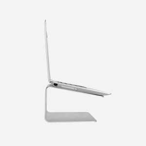 LogiLink AA0104 Support Laptop Aluminium Argent 11" à 17", Rotation 360°, Dimensions 240x235.5x135.5mm, Compatible Notebook 27.9-43.2cm - Miniature 3