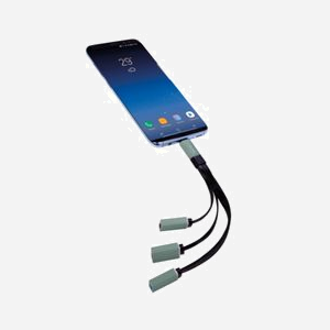 LogiLink UA0315 Hub USB 3.2 Gen 1 Type-C vers 1x USB 3.2 Gen 1 Type-A & 2x USB 2.0, 5000 Mbit/s, Alimentation USB, Noir/Gris - Miniature 5