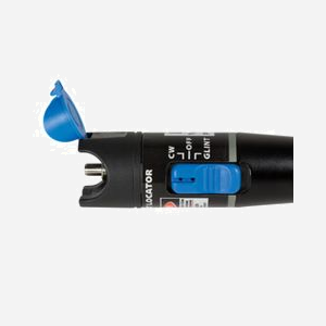 LogiLink WZ0049 Testeur PoE - Tests FC, LC, SC - Longueur d'onde 650-670nm, portée 10000m - Alimentation 2xAA - Dimensions 175x30x30mm - Miniature 2