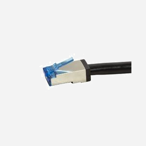 LogiLink CQ7133S Câble Réseau Cat6a S/FTP 40m, Connecteurs RJ-45 Plaqué Or, 10 Gbit/s, AWG26, Cuivre, Gaine PVC, Diamètre 6.5mm, Noir - Miniature 2