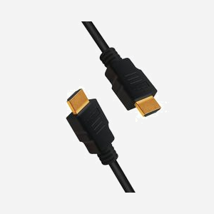 LogiLink CH0077 Câble HDMI 1m Type A (Standard) Mâle/Mâle, Contacts Or, 48 Gbit/s, ARC, 120Hz, Noir - Miniature 2