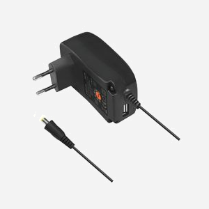 LogiLink PA0198 Chargeur Secteur Universel 24W, 1 Port USB 2.0, 3-12V/2A, Câble 1.45m, Noir, Dimensions 50x85x41mm, Entrée 100-240V - Miniature 5