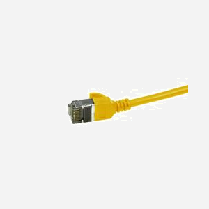 LogiLink CQ9037S Câble Réseau Cat6a S/FTP (S-STP) 1m Jaune, Connecteurs RJ-45 Plaqué Or, 10Gbps, 500MHz, Cuivre, TPE, AWG 32/7 - Miniature 3