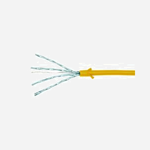 LogiLink CQ9037S Câble Réseau Cat6a S/FTP (S-STP) 1m Jaune, Connecteurs RJ-45 Plaqué Or, 10Gbps, 500MHz, Cuivre, TPE, AWG 32/7 - Miniature 4