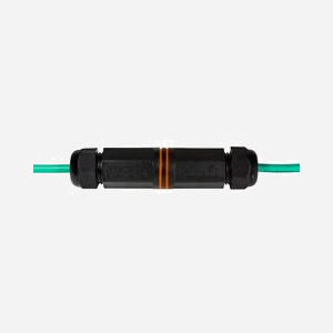 LogiLink NP0081 Connecteur 2x RJ45 Noir Nylon Cat6/6e/6a IP67, Longueur 135m, Diamètre 30mm, Résistance 10mΩ, Température -20°C à 68°C, RoHS - Miniature 2