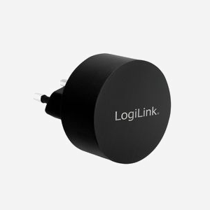 LogiLink PA0218 Chargeur Secteur Universel Noir, 2 Ports USB 2.0, 5V 2.1A (10.5W), Entrée 100-240V, 50/60Hz, Dimensions 45x45x63mm - Miniature 3