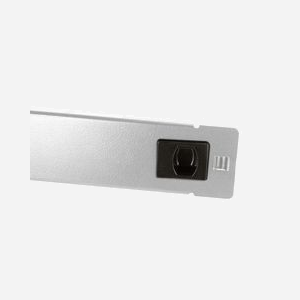 LogiLink PN105G Panneau Cache Rack 1U 19 pouces (48.3cm) Gris Métal, Largeur 44.5mm, Profondeur 48.3cm, Hauteur 14mm, Code SH 85389099 - Miniature 3
