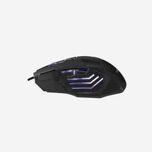 Souris Gaming LogiLink ID0202 USB Type-A Optique 2400 DPI 7 Boutons Programmables Droitier avec Rétroéclairage Violet - Miniature 4