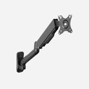 LogiLink BP0145 Support Mural Orientable pour Écran 17"-32" (43.2-81.3cm), VESA 75x75/100x100, Charge 9kg, Inclinaison -45°/+90°, Noir - Miniature 1