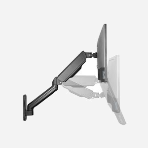 LogiLink BP0145 Support Mural Orientable pour Écran 17"-32" (43.2-81.3cm), VESA 75x75/100x100, Charge 9kg, Inclinaison -45°/+90°, Noir - Miniature 5