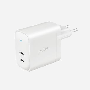 LogiLink PA0282 Chargeur Secteur 40W GaN, 1x USB-C & 1x USB 3.2 Gen 1, Charge Rapide, 5V/3A, 9V/2.22A, 12V/1.67A, Protections Multiples, Blanc - Miniature 4