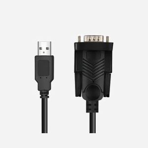 LogiLink AU0048A : Câble Série USB A vers DB-9, 1.5m, Noir, Connecteurs Mâles Droit, 34x15mm, Poids 78.5g, Manuel inclus - Miniature 2