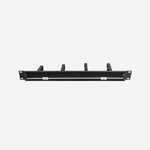 LogiLink OR106B Panneau de Gestion de Câbles Rack 1U Acier Noir, largeur 80mm, profondeur 4825mm, hauteur 44mm, poids 420g, livré à l'unité - Miniature 3