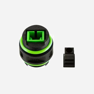 LogiLink FA05SX3 Adaptateur Fibre Optique SC Femelle / Femelle Noir pour Raccordement de Câbles Optiques, Connecteur SC, Couleur Noire. - Miniature 3