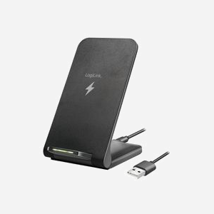 LogiLink PA0315 Chargeur Mobile Noir 9V/2A 15W Sortie 9V Dimensions 72.5x95mm Poids 88g