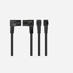 Kabelmeister SK0151-S050 Câble d'alimentation 5m Type E+F / C15 H07RN-F3G 3x1.5mm² 250V 10A Noir Connecteurs coudés 90° IEC 60320 CEE 7/7 - Miniature 3