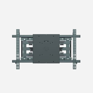 Support Mural Hagor BrackIT XXL HD II 8422 pour écrans 65"-98" (165-249cm), Charge max 140kg, VESA 200x200 - 1000x600, Noir, Distance Mur 5-64.8cm - Miniature 2