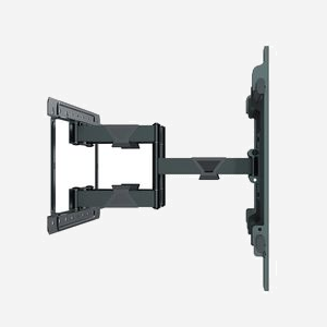 Support Mural Hagor BrackIT XXL HD II 8422 pour écrans 65"-98" (165-249cm), Charge max 140kg, VESA 200x200 - 1000x600, Noir, Distance Mur 5-64.8cm - Miniature 3