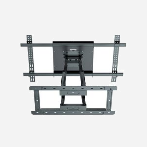 Support Mural Hagor BrackIT XXL HD II 8422 pour écrans 65"-98" (165-249cm), Charge max 140kg, VESA 200x200 - 1000x600, Noir, Distance Mur 5-64.8cm - Miniature 4