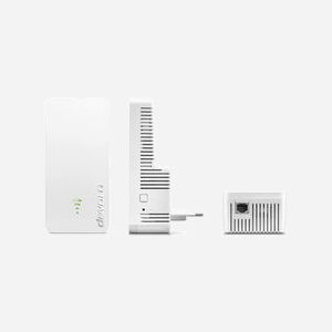 Devolo WiFi 6 Repeater 3000 - Répéteur WiFi 574/2402 Mbit/s, 2.4/5 GHz, 1x RJ-45, IEEE 802.11ax/ac/n/g/b/a, Indicateur LED, 71x149x45mm