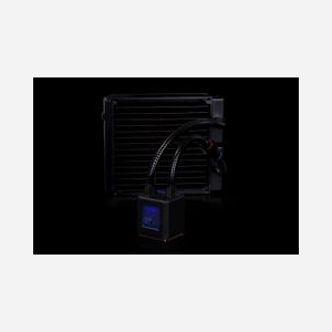 Alphacool Eisbaer 200 Refroidisseur liquide AIO pour processeur, compatible Intel LGA 775/115x/1200/2011/2066 et AMD AM2/AM3/AM4/FM1/FM2+, radiateur 240mm, Noir - Miniature 3