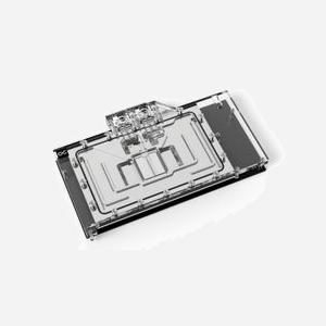 Alphacool Eisblock Aurora Refroidisseur Eau + Plaque Arrière, Acrylique/Alu/Cuivre, ARGB 5V (Connecteur 3-Pin JST), Filetage 1/4", RTX 4080 Gaming/Suprim - Miniature 4