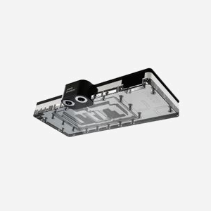 Alphacool Refroidisseur Eau + Plaque Arrière 13545 RX 7900 XTX, Acrylique/Alu/Cuivre, 135x269x32.1mm, Connecteur RGB 3-Pin JST, Filetage 1/4" - Miniature 2