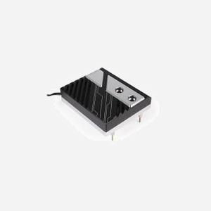 Alphacool Plaque Froide 13893 Acrylique Transparent pour Refroidissement PC - Socket AM5, Filetage 1/4", 86x100x32.3mm, Pression Max. 0.8 bar