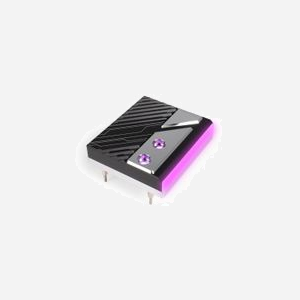 Alphacool Plaque Froide 13893 Acrylique Transparent pour Refroidissement PC - Socket AM5, Filetage 1/4", 86x100x32.3mm, Pression Max. 0.8 bar - Miniature 4