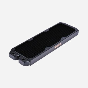 Alphacool NexXxoS ST30 Radiateur - 124x400x30mm - Laiton/Cuivre/Acier Noir - Refroidissement Liquide PC - Poids 970g - Référence 14158 - Miniature 1