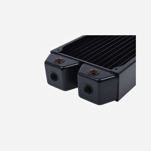 Alphacool NexXxoS XT45 Radiateur - 124 x 280 x 46 mm - Cuivre/Acier - Watercooling - Référence 14164 - Poids 1.2kg - Vis Incluses - Miniature 2