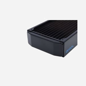 Alphacool NexXxoS XT45 Radiateur - 124 x 280 x 46 mm - Cuivre/Acier - Watercooling - Référence 14164 - Poids 1.2kg - Vis Incluses - Miniature 3