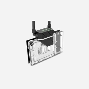 Alphacool Eiswolf 2 AIO Refroidisseur liquide GPU RTX 4080 FE, radiateur cuivre 395mm, 3x120mm, 0-2500tr/min, 119.8m³/h, éclairage aRGB - Miniature 5