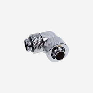 Alphacool 17231 : Raccord Système Refroidissement Chrome, Dimensions 34.5mm x 20mm, Poids 100g. Compatible Watercooling custom.