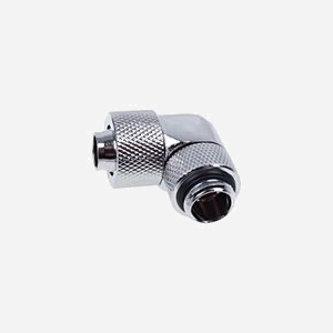 Alphacool 17231 : Raccord Système Refroidissement Chrome, Dimensions 34.5mm x 20mm, Poids 100g. Compatible Watercooling custom. - Miniature 2