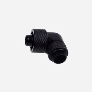 Alphacool Raccord 17236 Laiton Noir G1/4" - Dimensions 34.5x35.5x22mm - Pour Système Refroidissement Liquide - 1 Pièce - Miniature 2