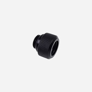 Alphacool 17262 - Raccord Laiton Noir 21x21x16mm pour Système Refroidissement Liquide PC (Watercooling) - Poids 100g - Miniature 1