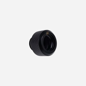 Alphacool 17262 - Raccord Laiton Noir 21x21x16mm pour Système Refroidissement Liquide PC (Watercooling) - Poids 100g - Miniature 2