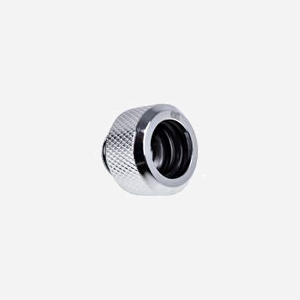 Alphacool 17263 Connecteur Nickel/Argent G1/4" Mâle/Femelle, Diamètre 2.1cm, Hauteur 16mm, 100g - Pièce pour Système de Refroidissement PC - Miniature 3