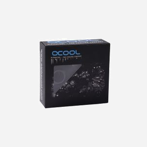 Alphacool 17475 : Kit d'Adaptation en Laiton Noir, Connectique 1/4", Diamètre 22mm, Hauteur 20mm, pour Systèmes de Refroidissement PC - Miniature 4