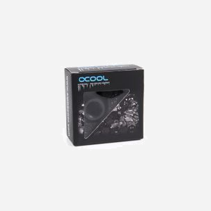 Raccord Alphacool 17551 Noir, Laiton, Filetage 1/4", Diamètre 2.2cm, Profondeur 22.2mm, pour Système de Refroidissement Liquide PC, 37g - Miniature 4