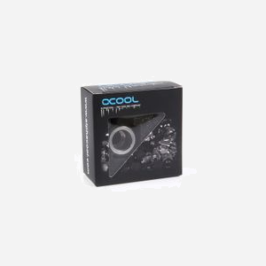 Alphacool Raccord 17553 - Laiton Chromé, Filetage 1/4", Diamètre 2.2cm, Profondeur 22.2mm, pour Systèmes de Refroidissement PC - Miniature 4