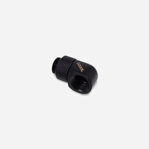 Alphacool Raccord 17615 - Laiton Noir G1/4" - Kit de 4 - Dimensions 18x32x18mm - Conforme CE/RoHS - Pour Systèmes de Refroidissement Liquide - Miniature 2