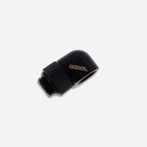Alphacool Raccord 17615 - Laiton Noir G1/4" - Kit de 4 - Dimensions 18x32x18mm - Conforme CE/RoHS - Pour Systèmes de Refroidissement Liquide - Miniature 4