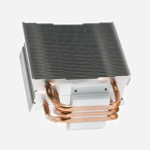 Alpenföhn Ben Nevis Refroidisseur CPU 120mm PWM, TDP 140W, 3 Heatpipes 6mm, Socket AM2/AM3/FM1/115x/2011, 400-1600 tr/min, Noir/Argent/Blanc - Miniature 3